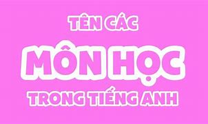 Môn Đạo Đức Tiếng Anh