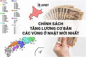 Mức Lương Vùng Nhật Bản Mới Nhất